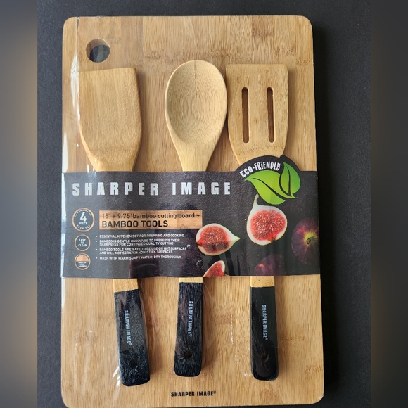 Sharper Image Bamboo Tools Set - Picture 1 of 2